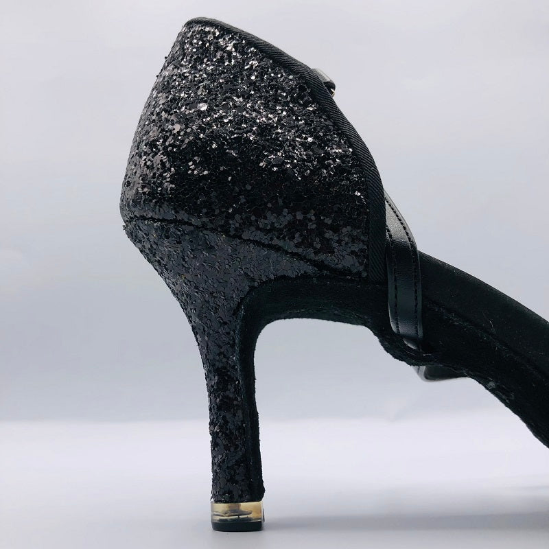 216 BD DANCE - BLACK GLITTER
